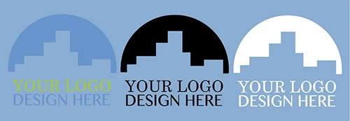 different color logos